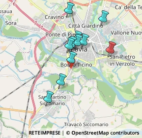 Mappa Via dei Mille, 27100 Pavia PV, Italia (1.54818)