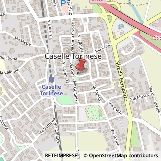 Mappa Via Teatro, 22-24, 10072 Caselle Torinese, Torino (Piemonte)