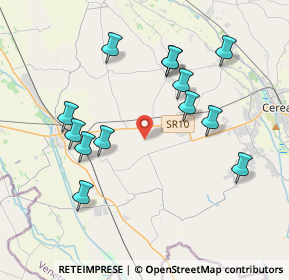 Mappa Via Tavanara, 37054 Nogara VR, Italia (3.95538)