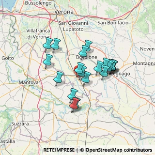 Mappa Via Mottella, 37054 Nogara VR, Italia (11.35)