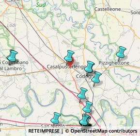 Mappa Via XXV Aprile, 26841 Casalpusterlengo LO, Italia (11.3985)