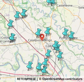 Mappa Via XXV Aprile, 26841 Casalpusterlengo LO, Italia (9.766)