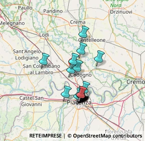 Mappa Via XXV Aprile, 26841 Casalpusterlengo LO, Italia (11.5885)