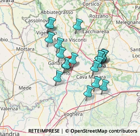 Mappa Vicolo Maruska, 27027 Gropello Cairoli PV, Italia (11.7475)