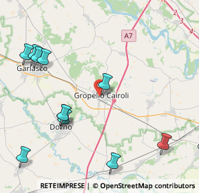 Mappa Vicolo Maruska, 27027 Gropello Cairoli PV, Italia (5.09)