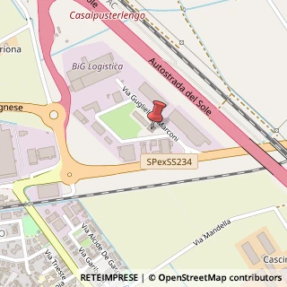 Mappa Via Marconi, 5, 26864 Cornegliano Laudense, Lodi (Lombardia)