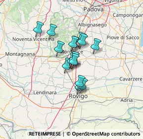 Mappa Via G. Mazzini, 35047 Solesino PD, Italia (8.59067)