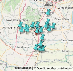 Mappa Via G. Mazzini, 35047 Solesino PD, Italia (10.52684)