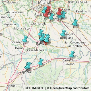 Mappa Str. Scagliona, 27100 Pavia PV, Italia (15.759)