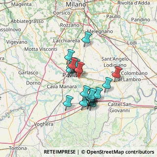 Mappa Str. Scagliona, 27100 Pavia PV, Italia (10.2475)