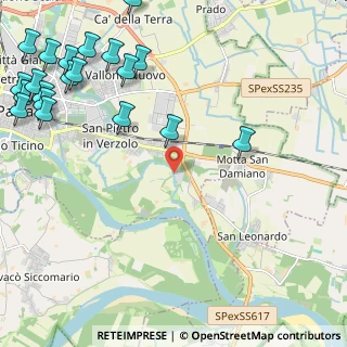 Mappa Str. Scagliona, 27100 Pavia PV, Italia (3.2775)