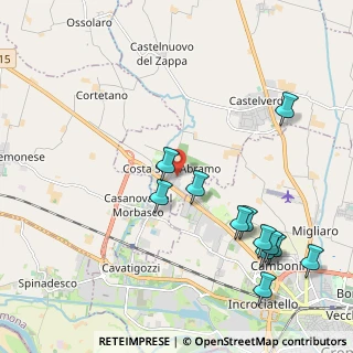 Mappa Via Anna Frank, 26022 Castelverde CR, Italia (2.44083)