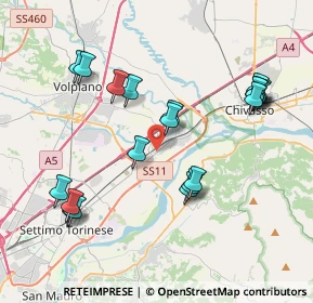 Mappa CAP, 10032 Brandizzo TO, Italia (4.118)