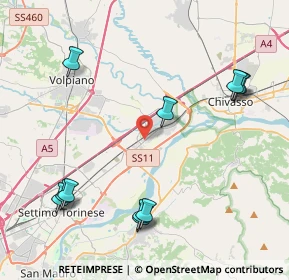 Mappa CAP, 10032 Brandizzo TO, Italia (4.98)