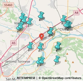 Mappa CAP, 10032 Brandizzo TO, Italia (4.008)