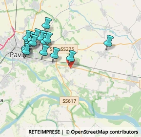 Mappa Via Roma, 27010 Motta San Damiano PV, Italia (4.24313)