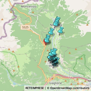Mappa SS 25 del Moncenisio, 10050 Venaus TO, Italia (1.6125)