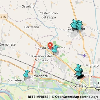 Mappa Via Castelleone, 26022 Castelverde CR, Italia (3.0565)