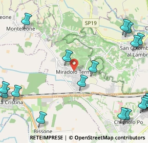 Mappa 27010 Miradolo Terme PV, Italia (3.353)