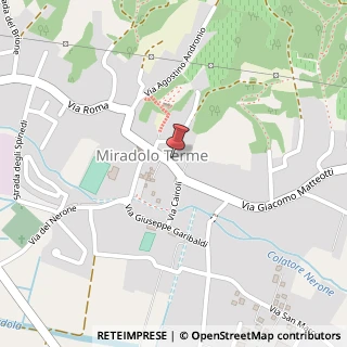 Mappa Via IV Novembre, 7, 27010 Miradolo Terme, Pavia (Lombardia)