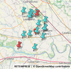 Mappa 27010 Miradolo Terme PV, Italia (6.01125)