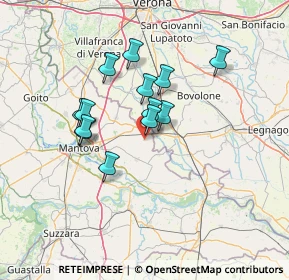 Mappa Via Madonnina, 46033 Castel D'ario MN, Italia (11.07077)