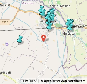 Mappa Via Madonnina, 46033 Castel D'ario MN, Italia (2.056)