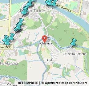 Mappa Via del Forchetto, 27100 Pavia PV, Italia (0.757)