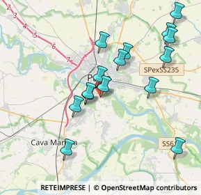 Mappa 27020 Chiavica PV, Italia (3.85867)