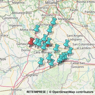 Mappa Via del Forchetto, 27020 Chiavica PV, Italia (11.3605)