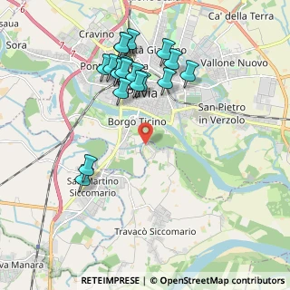 Mappa Via del Forchetto, 27020 Chiavica PV, Italia (2.023)