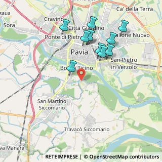 Mappa Via del Forchetto, 27020 Chiavica PV, Italia (1.97818)