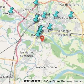 Mappa Via del Forchetto, 27020 Chiavica PV, Italia (2.08692)