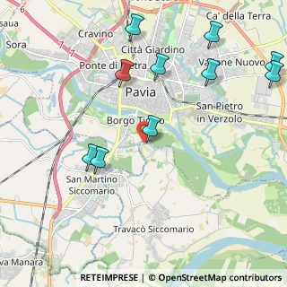 Mappa Via del Forchetto, 27020 Chiavica PV, Italia (2.68909)