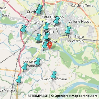 Mappa Via del Forchetto, 27020 Chiavica PV, Italia (2.03688)