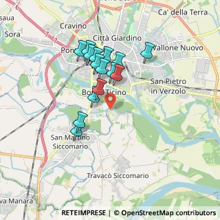 Mappa Via del Forchetto, 27020 Chiavica PV, Italia (1.52533)