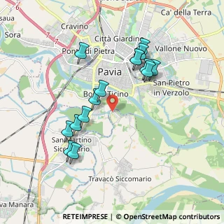 Mappa Via del Forchetto, 27020 Chiavica PV, Italia (1.81467)