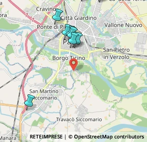 Mappa Via del Forchetto, 27100 Pavia PV, Italia (2.34545)