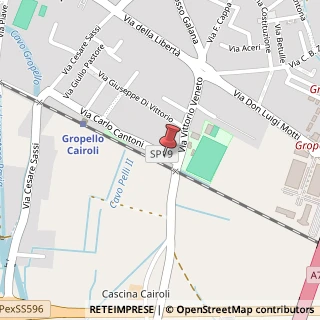 Mappa Via Cantoni, 36, 27027 Gropello Cairoli, Pavia (Lombardia)