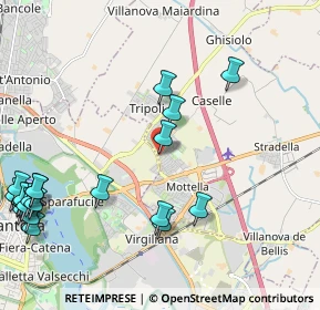 Mappa Piazza S. Giorgio, 46051 San Giorgio Bigarello MN, Italia (2.8325)