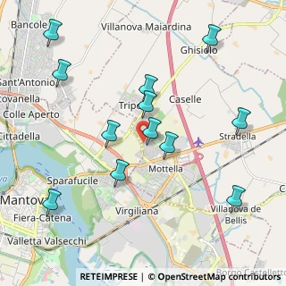 Mappa Piazza San Giorgio, 46030 Mottella MN, Italia (2.16333)