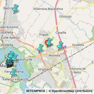Mappa Piazza San Giorgio, 46030 Mottella MN, Italia (3.49)