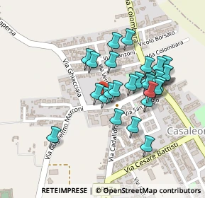 Mappa Via Ghiacciaia, 37052 Casaleone VR, Italia (0.18929)