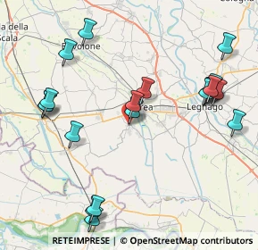 Mappa Via Ghiacciaia, 37052 Casaleone VR, Italia (9.3995)