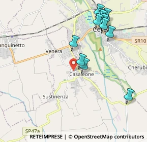 Mappa Via Ghiacciaia, 37052 Casaleone VR, Italia (2.21)