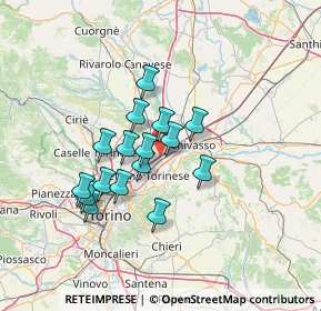 Mappa Corso Europa, 10032 Brandizzo TO, Italia (10.7175)