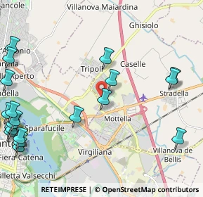 Mappa Via Andrea Mantegna, 46030 San Giorgio di Mantova MN, Italia (3.1015)