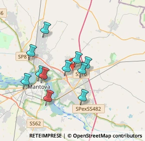 Mappa Via Andrea Mantegna, 46030 San Giorgio di Mantova MN, Italia (3.19)
