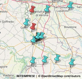 Mappa Via Andrea Mantegna, 46030 San Giorgio di Mantova MN, Italia (13.55563)