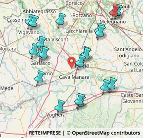Mappa Cascina Sabbione, 27028 San Martino Siccomario PV, Italia (17.31)